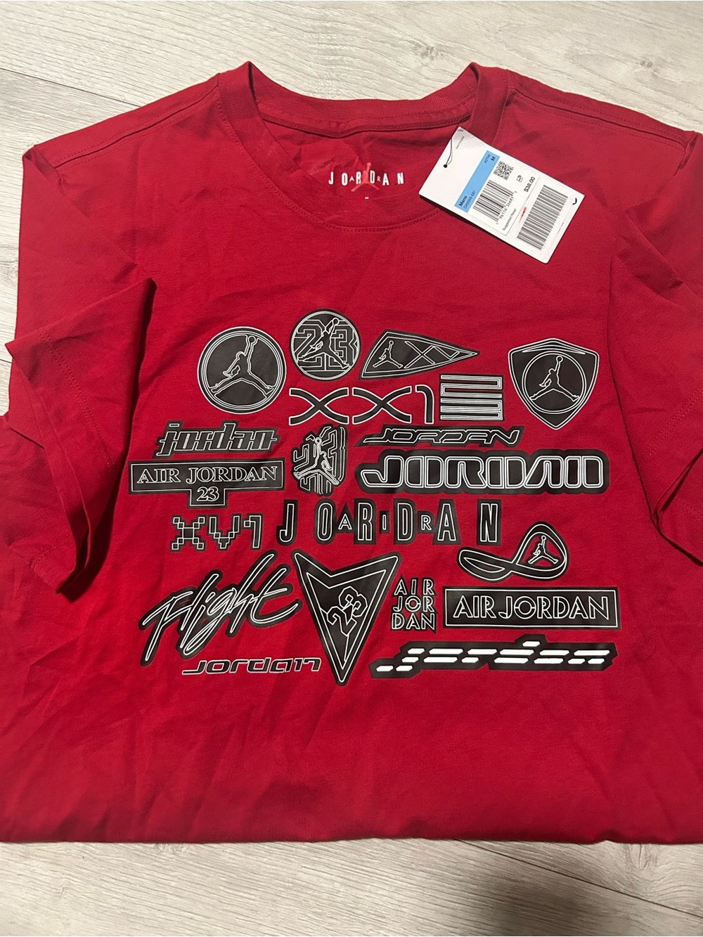Active USA Red Men’s Crewneck Sweater